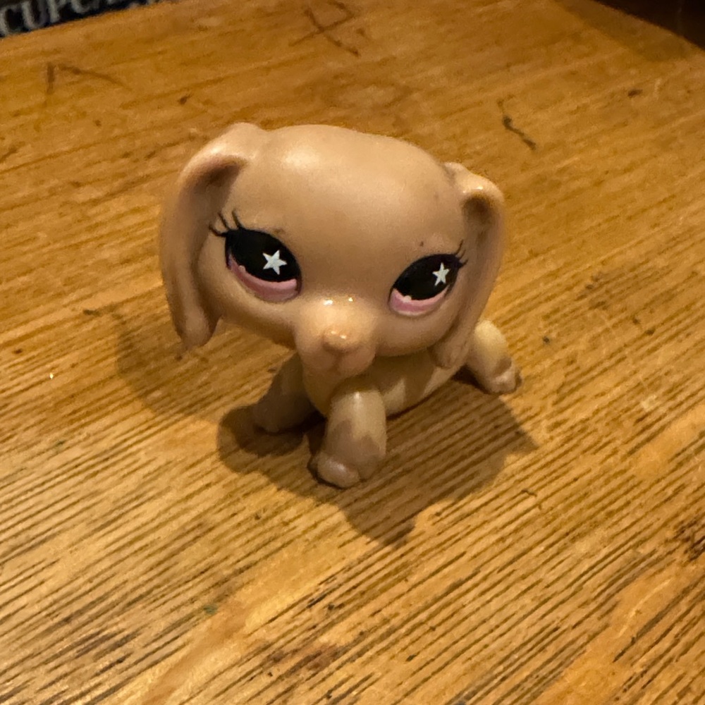 Adorable Tan Small Pet Figurine